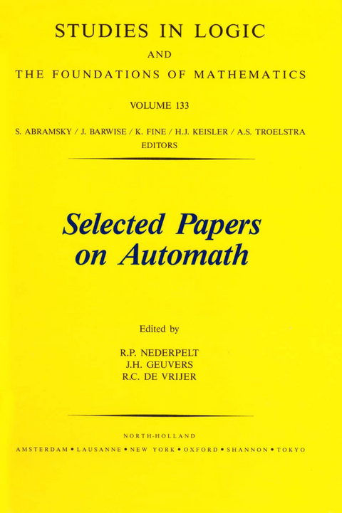 Selected Papers on Automath - 