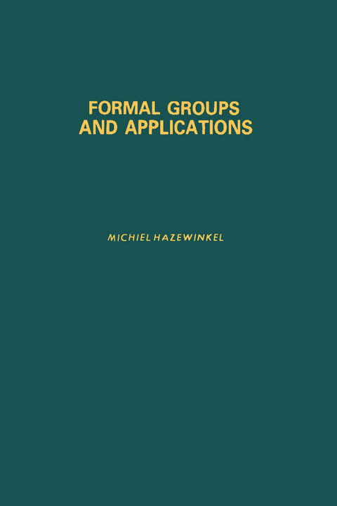 Formal Groups and Applications