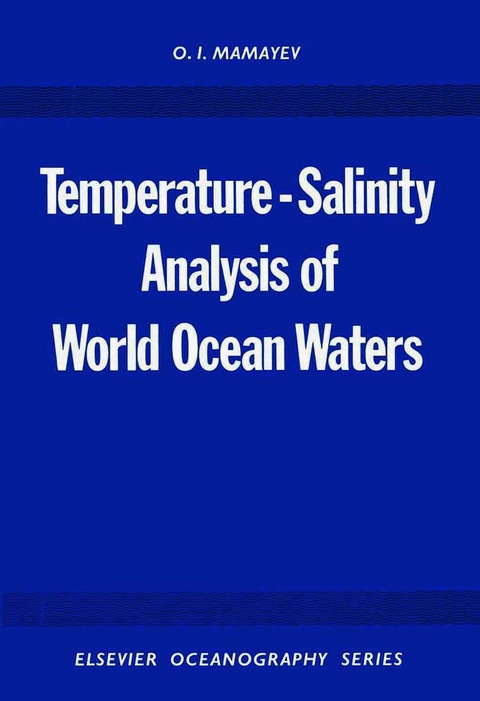 Temperature-Salinity Analysis of World Ocean Waters -  O.I. Mamayev