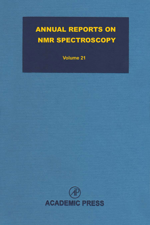 Annual Reports on NMR Spectroscopy