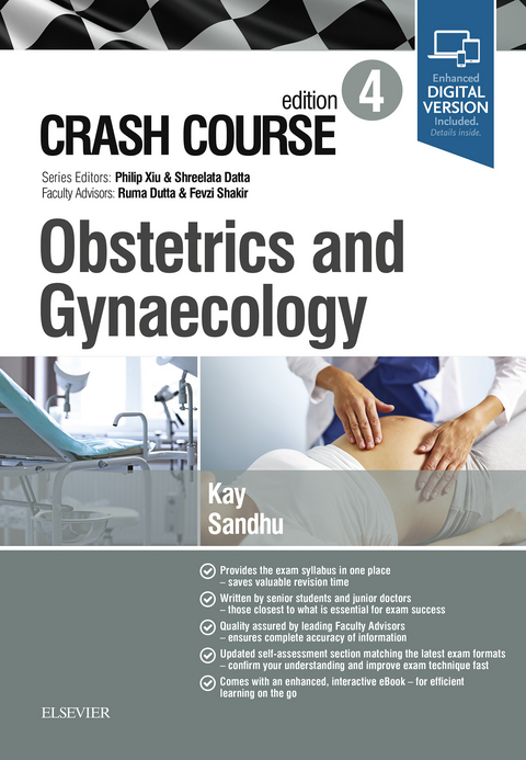 Crash Course Obstetrics and Gynaecology -  Sophie Kay,  Charlotte Jean Sandhu