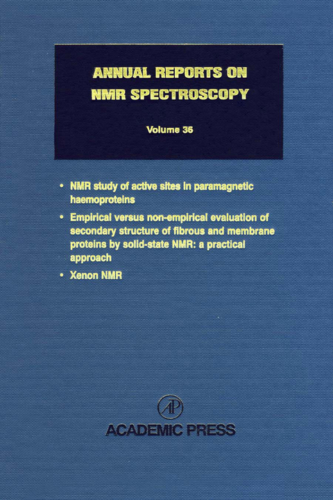 Annual Reports on NMR Spectroscopy