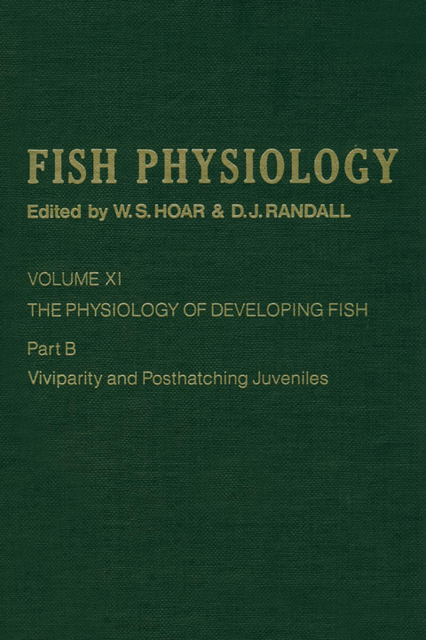 Physiology of Developing Fish: Viviparity and Posthatching Juveniles