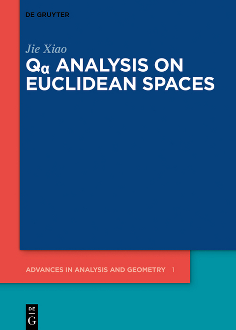 Qα Analysis on Euclidean Spaces - Jie Xiao