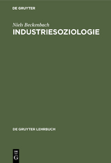 Industriesoziologie - Niels Beckenbach