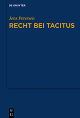 Recht bei Tacitus - Jens Petersen