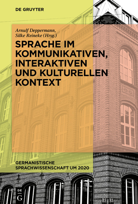 Sprache im kommunikativen, interaktiven und kulturellen Kontext - 