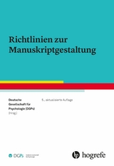 Richtlinien zur Manuskriptgestaltung - 