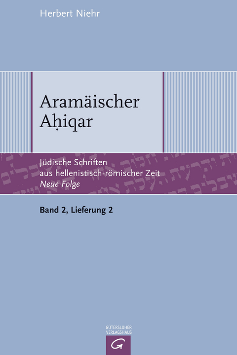 Aramäischer Ahiqar -  Herbert Niehr