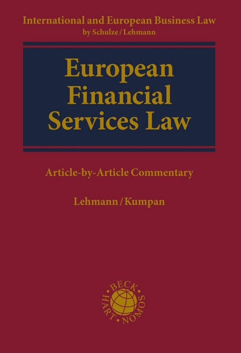 European Financial Services Law - 