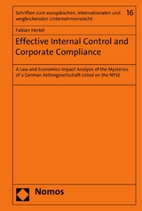 Effective Internal Control and Corporate Compliance - Fabian Hertel