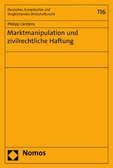 Marktmanipulation und zivilrechtliche Haftung - Philipp Carstens