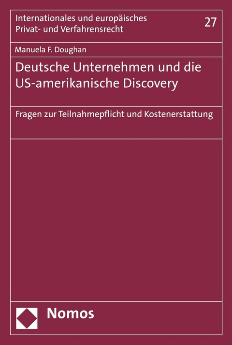 Deutsche Unternehmen und die US-amerikanische Discovery - Manuela F. Doughan