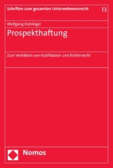 Prospekthaftung - Wolfgang Doblinger