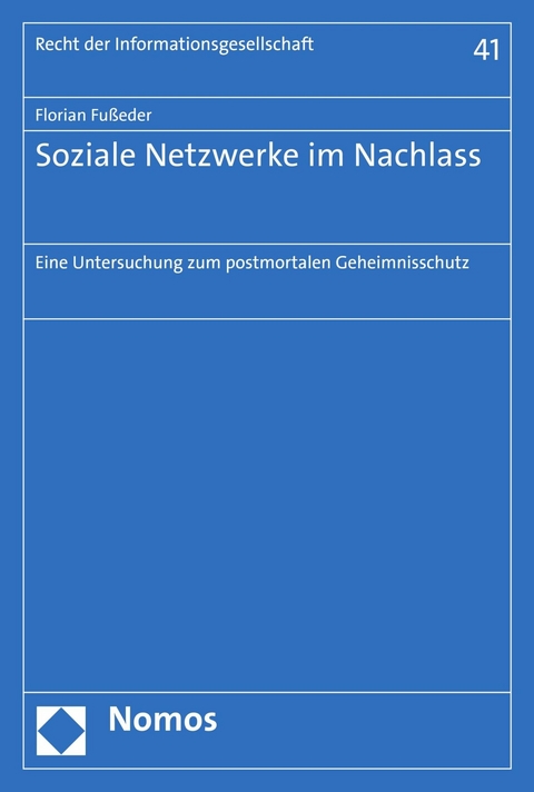 Soziale Netzwerke im Nachlass - Florian Fußeder