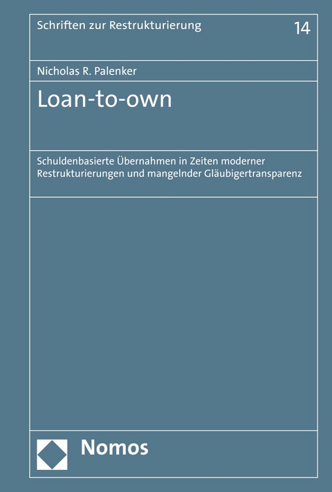 Loan-to-own - Nicholas R. Palenker