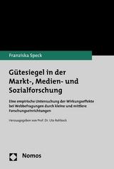 Gütesiegel in der Markt-, Medien- und Sozialforschung - Franziska Speck