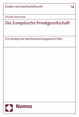 Die Europäische Privatgesellschaft - Claudia Hartmann