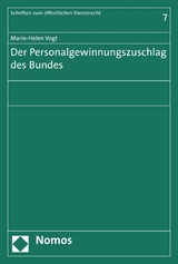 Der Personalgewinnungszuschlag des Bundes - Marie-Helen Vogt