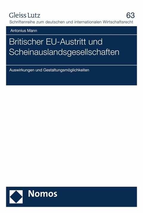 Britischer EU-Austritt und Scheinauslandsgesellschaften - Antonius Mann