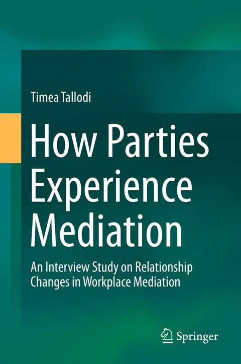 How Parties Experience Mediation - Timea Tallodi