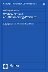 Werberecht und Absatzförderung/Preisrecht - 