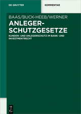 Anlegerschutzgesetze - 