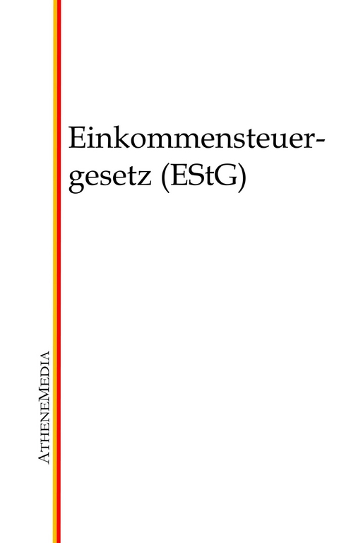 Einkommensteuergesetz (EStG) - 