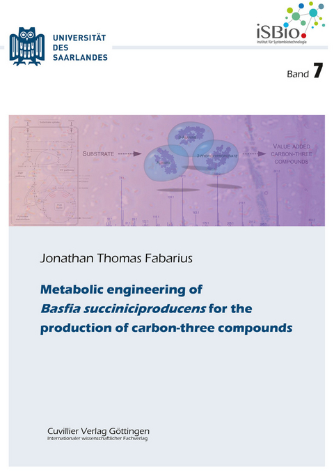 Metabolic engineering of Basfia succiniciproducens for the production of carbon-three compounds -  Jonathan Thomas Fabarius