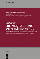 Die Verfassung von Cádiz (1812) - Olaf Kroon