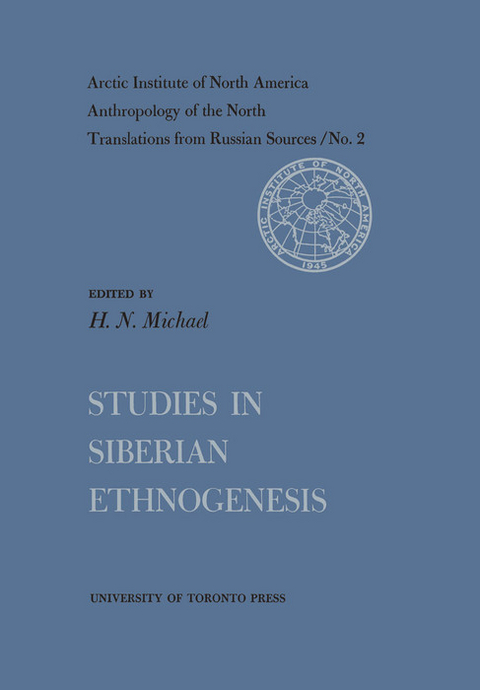 Studies in Siberian Ethnogenesis No. 2 - 