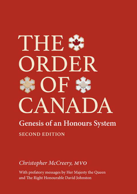 Order of Canada -  Christopher P. McCreery