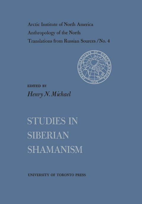 Studies in Siberian Shamanism No. 4 - 