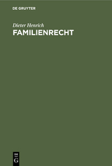 Familienrecht - Dieter Henrich