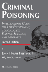 Criminal Poisoning - III Trestrail  John H.