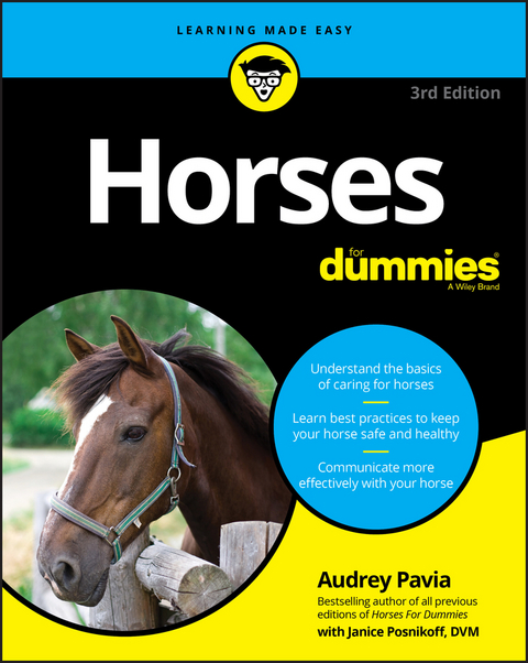 Horses For Dummies - Audrey Pavia, Janice Posnikoff