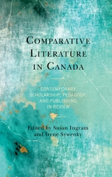 Comparative Literature in Canada - 