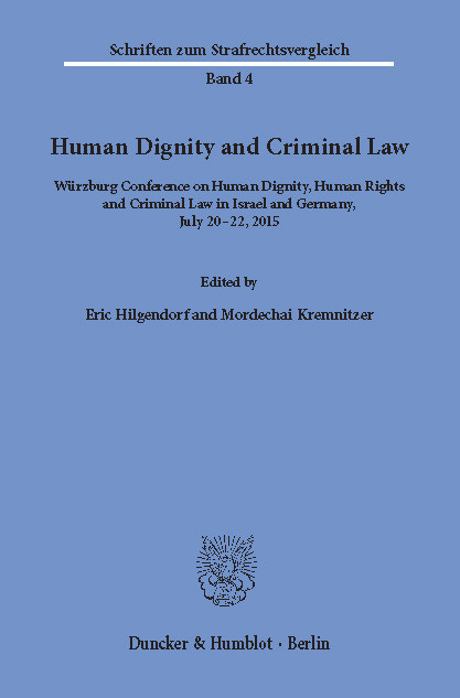 Human Dignity and Criminal Law. - 