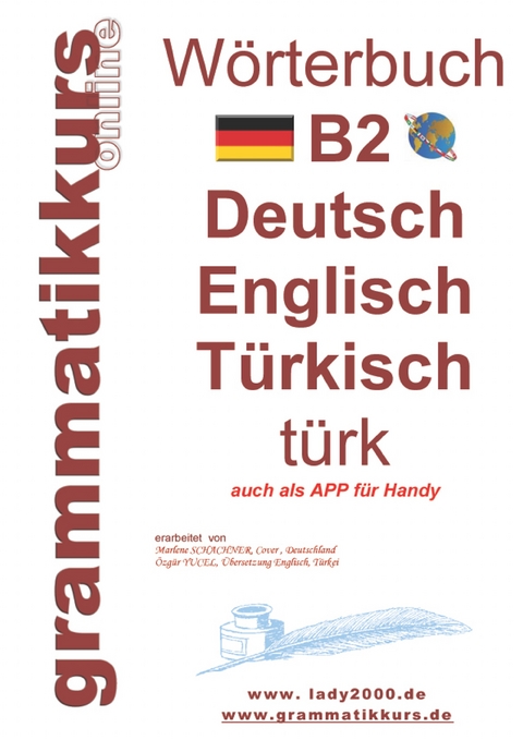 Wörterbuch B2 Deutsch - Englisch - Türkisch -  Marlene Schachner