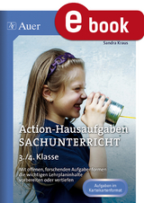 Action-Hausaufgaben Sachunterricht 3+4 - Sandra Sommer