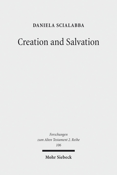 Creation and Salvation -  Daniela Scialabba