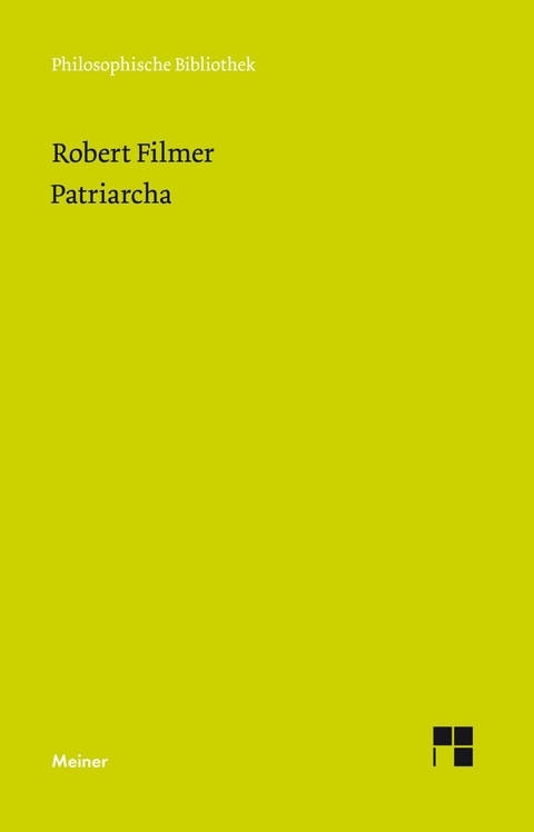 Patriarcha -  Robert Filmer