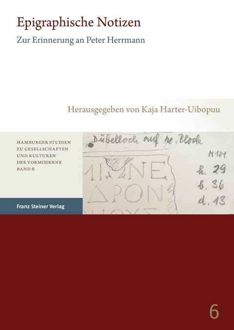 Epigraphische Notizen - 