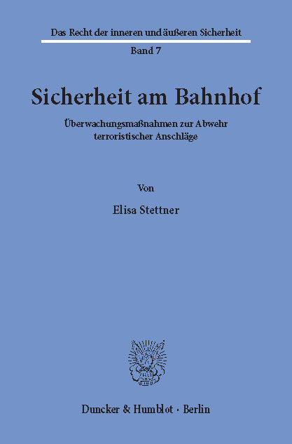 Sicherheit am Bahnhof. -  Elisa Stettner