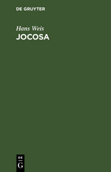 Jocosa - Hans Weis