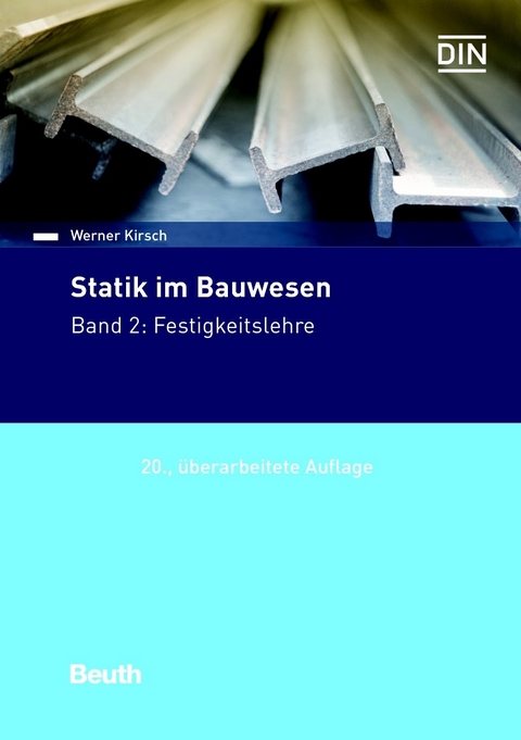 Statik im Bauwesen -  Werner Kirsch