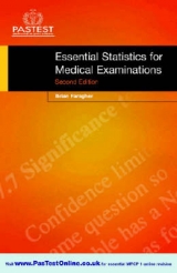 Essential Statistics for Medical Examinations - Faragher, Brian