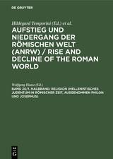 Religion (Hellenistisches Judentum in römischer Zeit, ausgenommen Philon und Josephus) - 