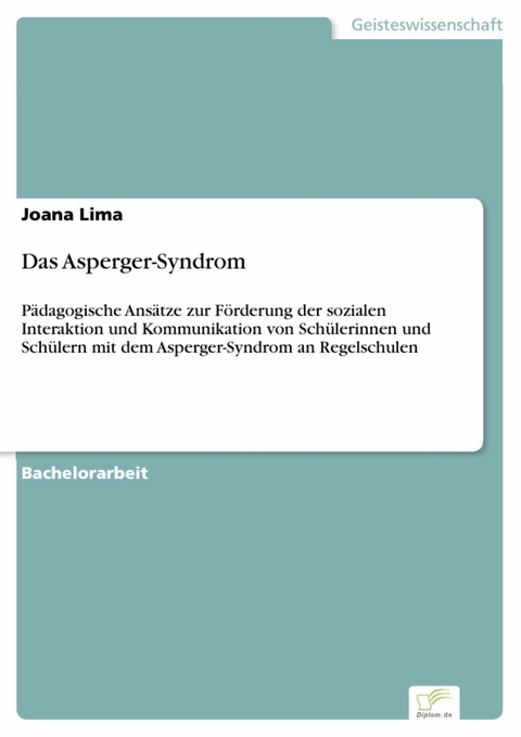 Das Asperger-Syndrom -  Joana Lima