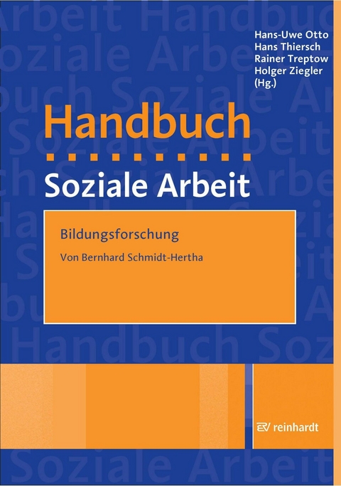 Bildungsforschung -  Bernhard Schmidt-Hertha